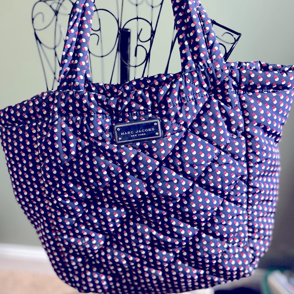 Marc Jacobs- puffy red.white.blue bag
